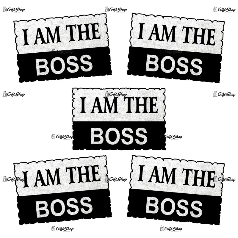 I am the boss, magnet frigider mgs074